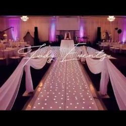 Affordable Wedding Reception Dance Floor - San Diego LED Dance Floor Rental